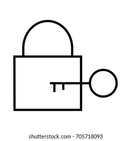 Lock key 