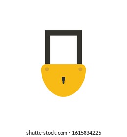 lock or key, close button icon, vector.