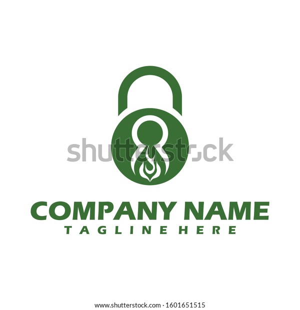 Lock and key\
icon isolated on white\
background