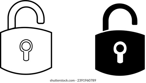 lock key icons miscellaneous items