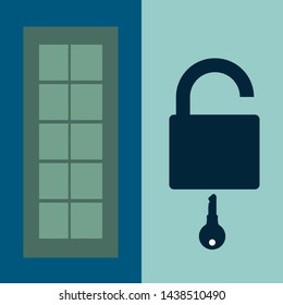 lock and key for safety