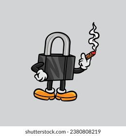 lock key smoking joint and hold nug from weed cannabis bud flower marijuana
