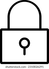 desbloqueo de la clave de bloqueo de internet de seguridad Contorno