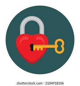 Lock with Key vector icon Which Can Easily Modify Or Edit 