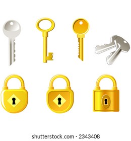 Lock and keys