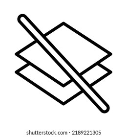 Lock layer Vector icon which can easily modify or edit

