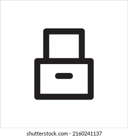 Icono de línea de bloqueo. signo de estilo lineal para concepto móvil y diseño web. Bloquear icono del vector de contorno. Símbolo, ilustración del logotipo. Gráficos vectoriales perfectos para píxeles