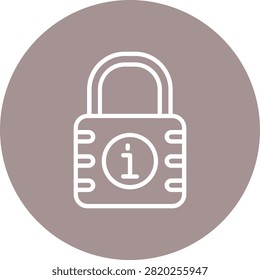 Lock Line Multi Circle Color