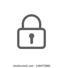 lock, locked, pad lock icon