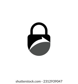 lock logo scurity safety technology
