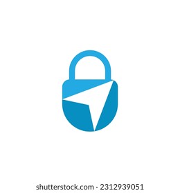 lock logo scurity safety technology