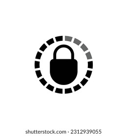 tecnología de seguridad del logotipo de bloqueo