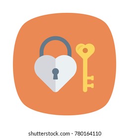 lock  love and romance 