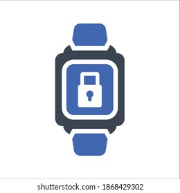Bloquear el icono de reloj inteligente
