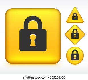 Lock on Yellow Buttons