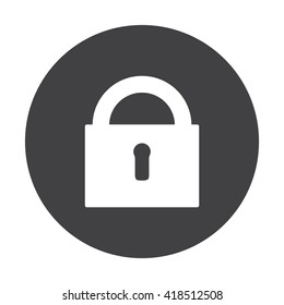 Lock Pad Icon Vector