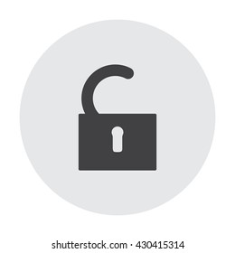 Lock pad Icon Vector
