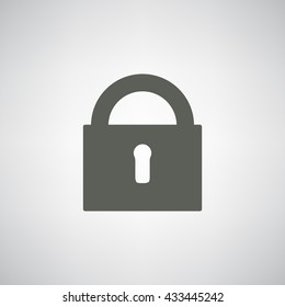 Lock Pad Icon Vector