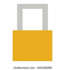 Lock padlock password icon or logo illustration. Perfect use for website, pattern, design, etc.