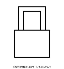 Lock padlock password icon or logo illustration. Perfect use for website, pattern, design, etc.