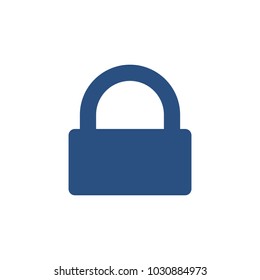 Lock padlock password private protection secure icon. Vector illustration