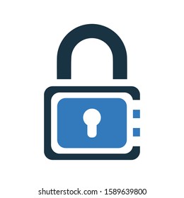 Lock, padlock, password, security icon