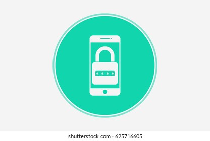 Lock password icon