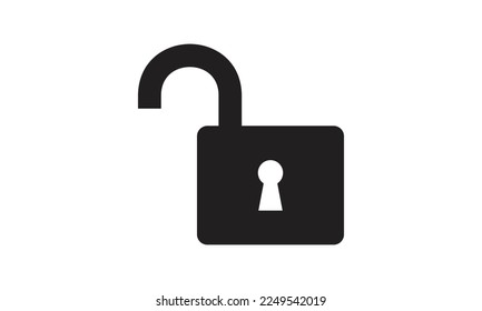 Lock, password. Lock icon isolated. Security symbol for web site design, logo, app, UI. Logo pictogram. Padlock. Vector illustration.