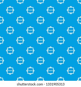 Lock retro pattern vector seamless blue repeat for any use