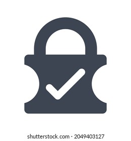 Lock safe icon.password,safety (vector illustration