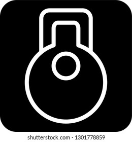lock, safety, key, closed