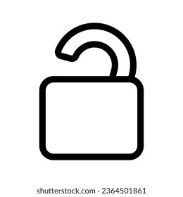 Lock Screen Icon Vector Symbol Design Illustration