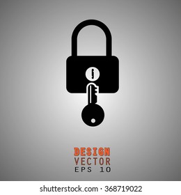 lock, security, key, modern, new, blocked, access, closed, coded, firewall, authenticate, business, authentication, code, icon

