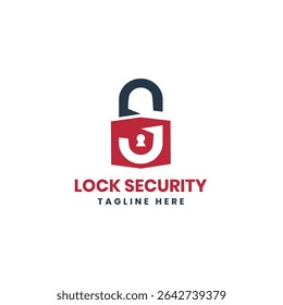 lock security logo design for security service lock and key sign creative mark