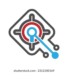 Ilustración del diseño del icono de seguridad