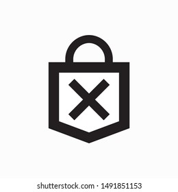 Lock Security Logo. Icon Padlock Vector