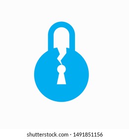 Lock Security Logo. Icon Padlock Vector