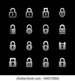 Lock and security pictogram