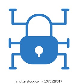 lock sharing glyph double color