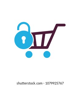 Lock Shop Icon Design