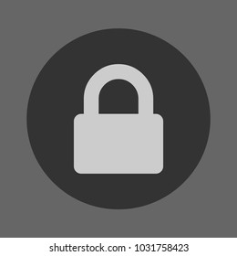 lock sign icon