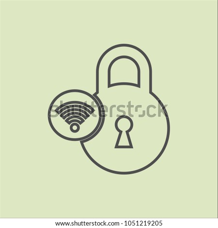 lock signal icon