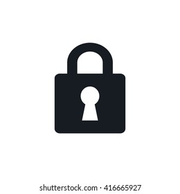 Lock silhouette