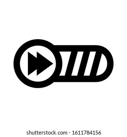 lock slider icon isolated sign symbol vector illustration - high quality black style vector icons
