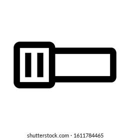 lock slider icon isolated sign symbol vector illustration - high quality black style vector icons
