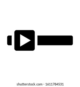 lock slider icon isolated sign symbol vector illustration - high quality black style vector icons
