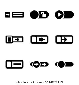lock slider icon isolated sign symbol vector illustration - Collection of high quality black style vector icons
