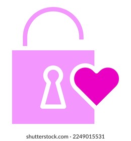 lock solid pink valentine illustration vector and logo new year icon perfect. Icon sign from modern collection for web. Nice design perfect.