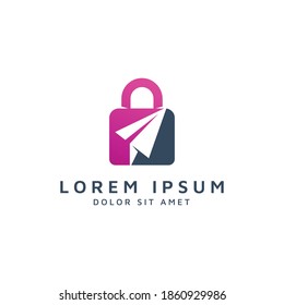 Design des Logos für Sperren und Fahrwegunterdrückung
