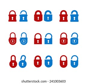 Lock unlock icon